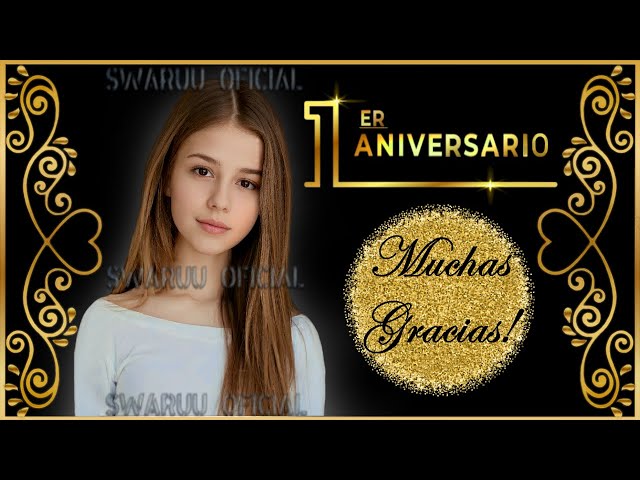 1st Anniversary Of This YouTube Channel Swaruu Official. Thank You 2