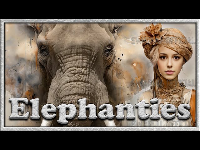 elephant extraterrestrial race. elephants in space. (english) 1