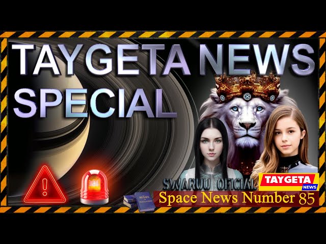 space news 85. message received from saturn level galactic federation, and our answer 1