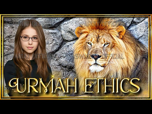 thoughts on the basis for urmah ethics 1